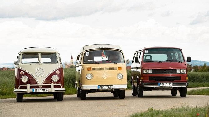 Za volantem VW Transporter T1, T2 a T3: Tři bratři