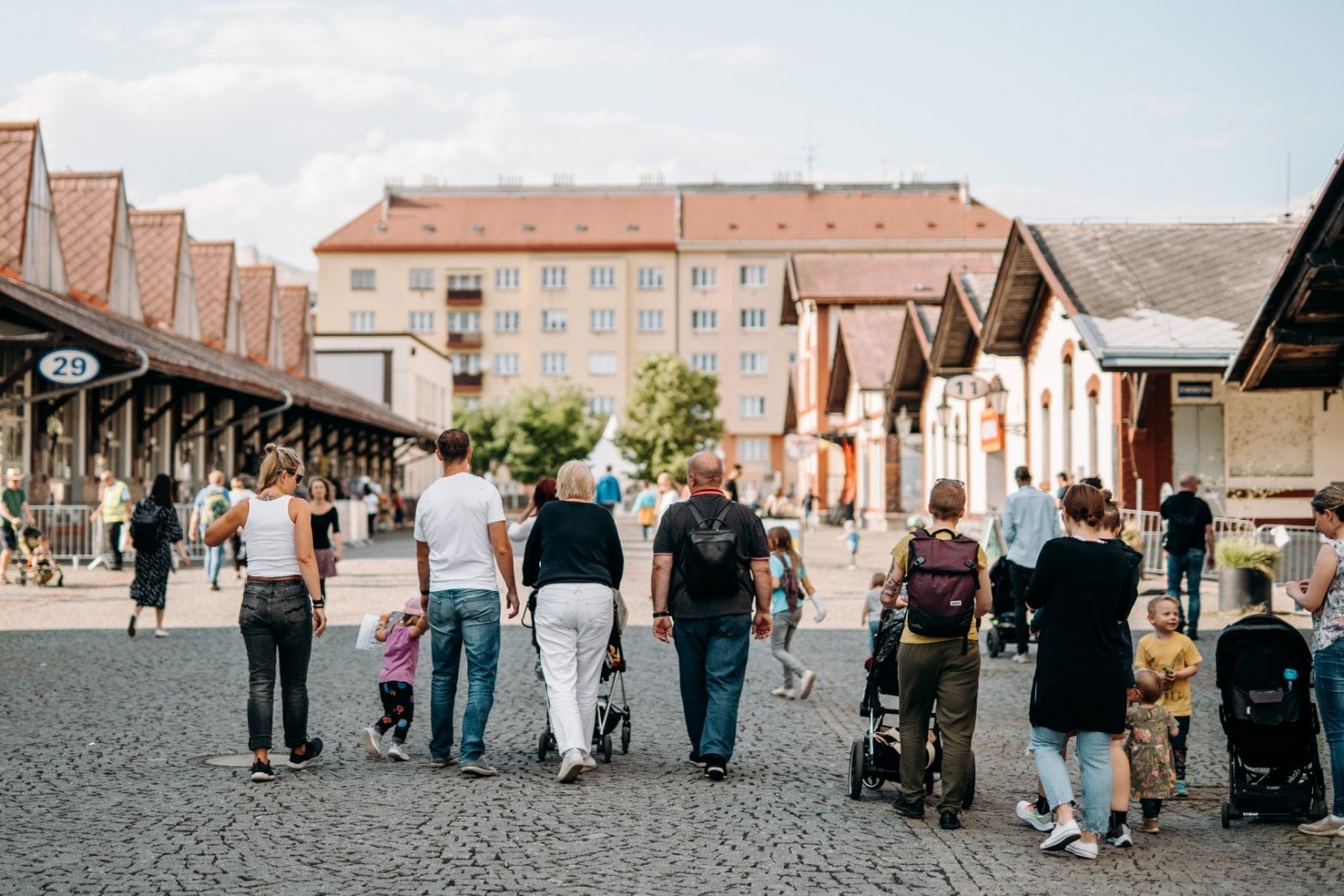 Aktuální stav Holešovické tržnice