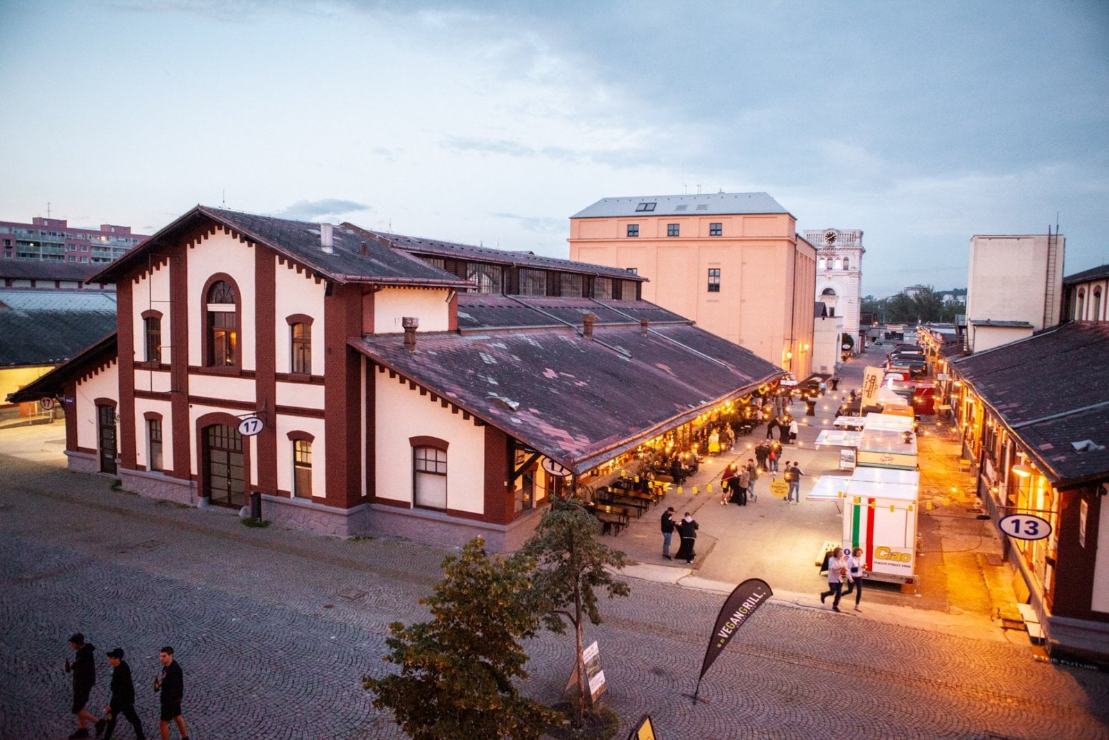 Aktuální stav Holešovické tržnice