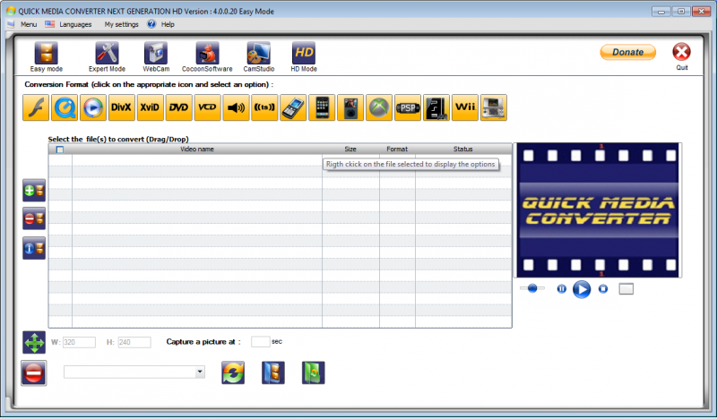 Quick Media Converter