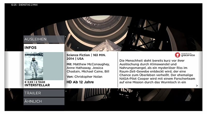 Giga TV - Vodafone videotéka a práce s ní