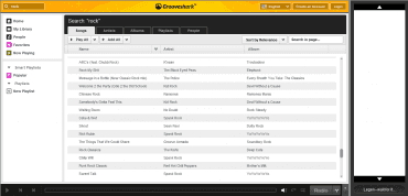 <p>Grooveshark - přehrávání hudby online</p>