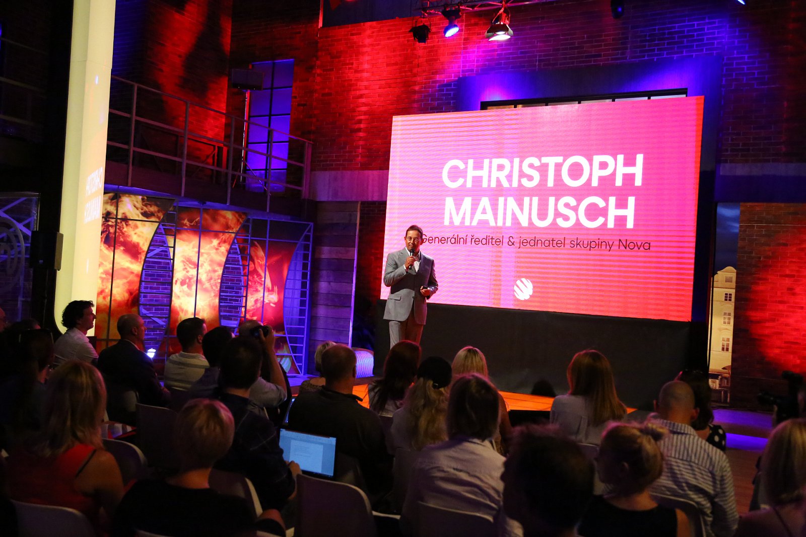 Tisková konference televize Nova, podzim 2015