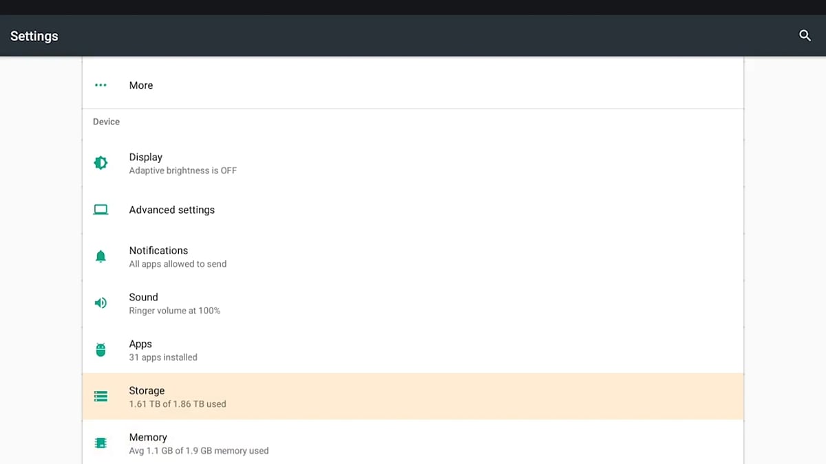 Zidoo H6 Pro - Uživatelská nastavení – rozšířená 2/2