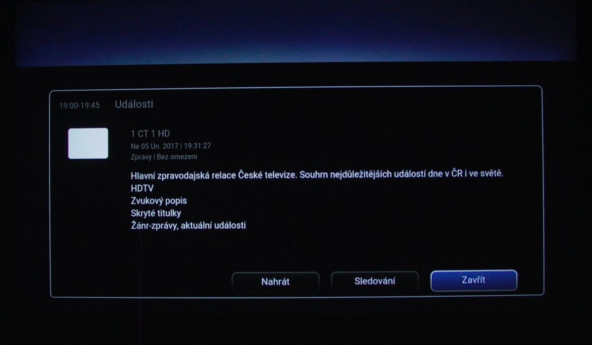 Philips 55PUS6101 - EPG