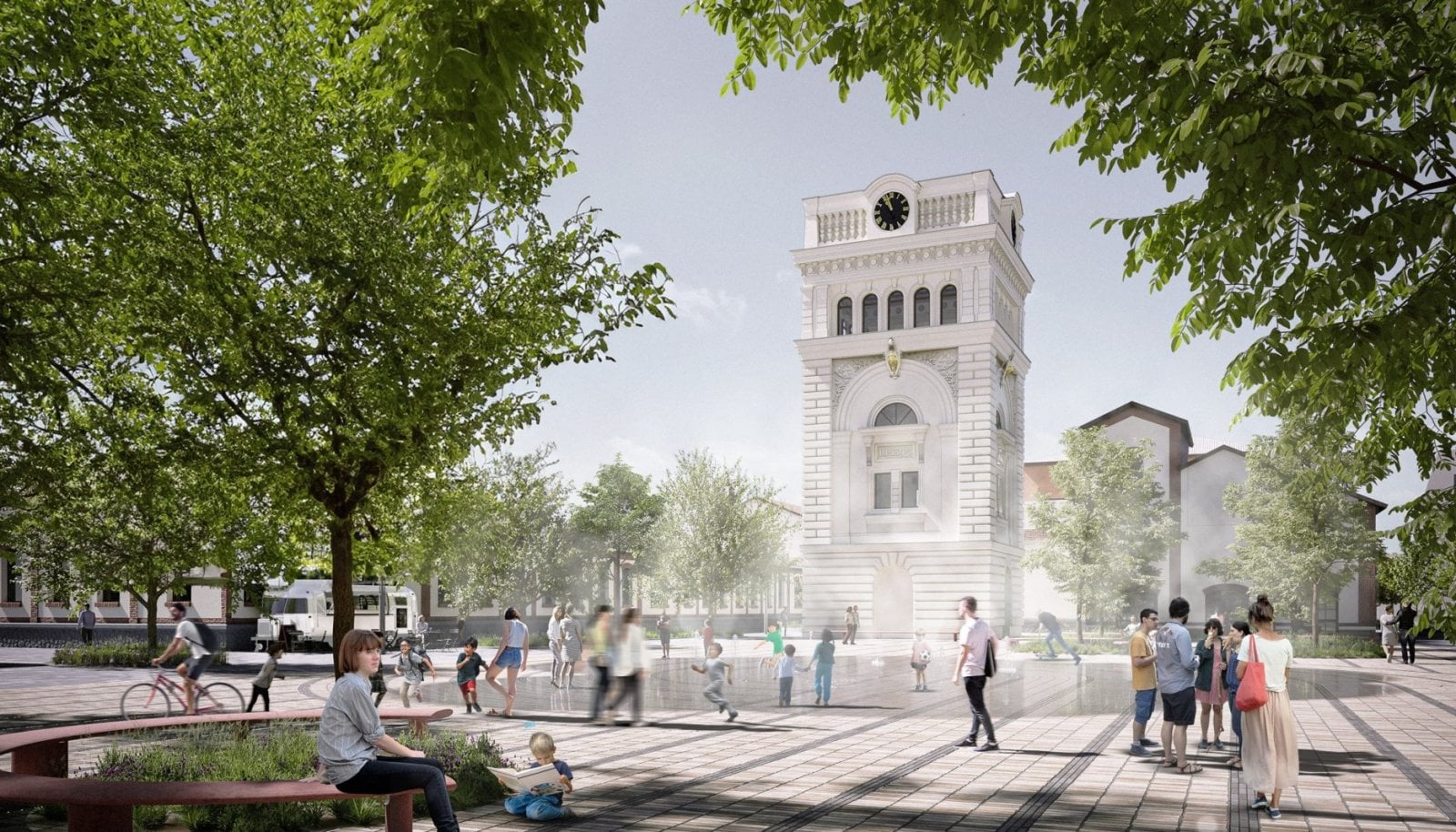 Vizualizace Holešovické tržnice po rekonstrukci