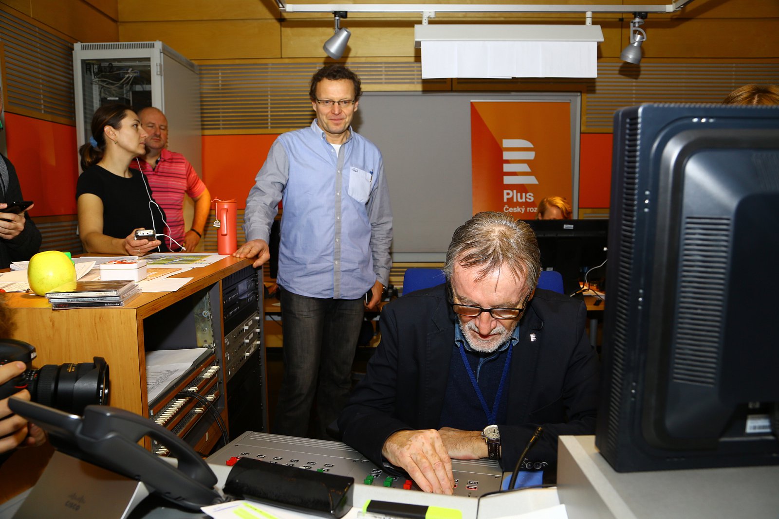 Český rozhlas slavnostně spustil vysílání "Pluska" v pásmu VKV
