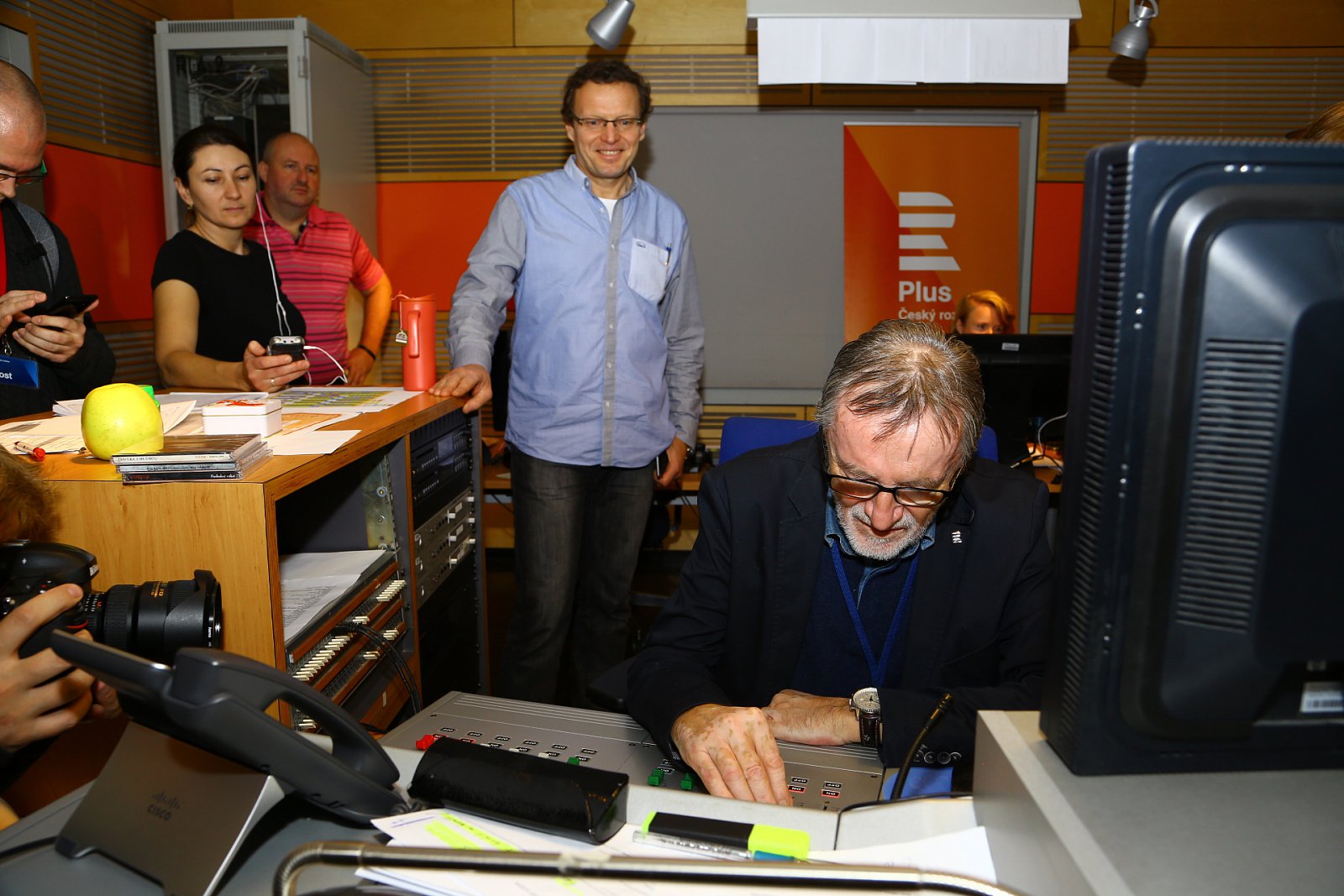 Český rozhlas slavnostně spustil vysílání "Pluska" v pásmu VKV