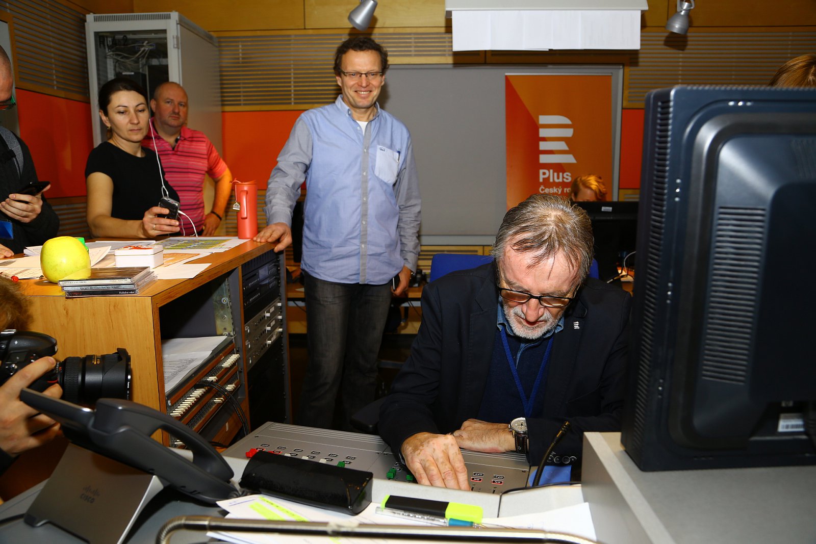 Český rozhlas slavnostně spustil vysílání "Pluska" v pásmu VKV