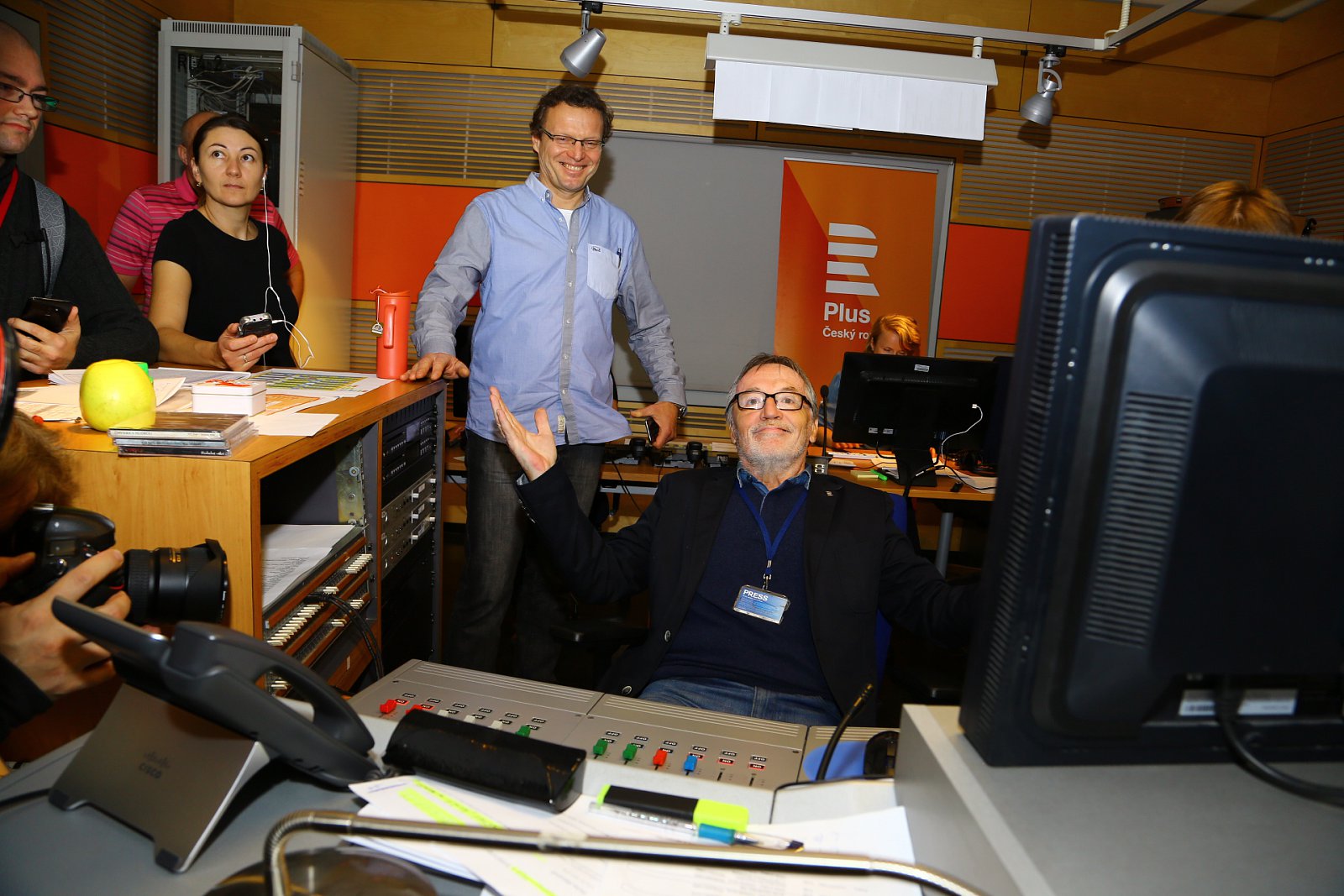 Český rozhlas slavnostně spustil vysílání "Pluska" v pásmu VKV