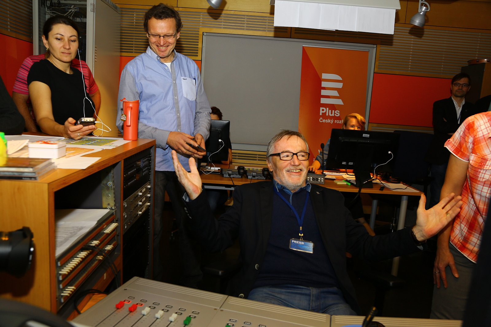 Český rozhlas slavnostně spustil vysílání "Pluska" v pásmu VKV