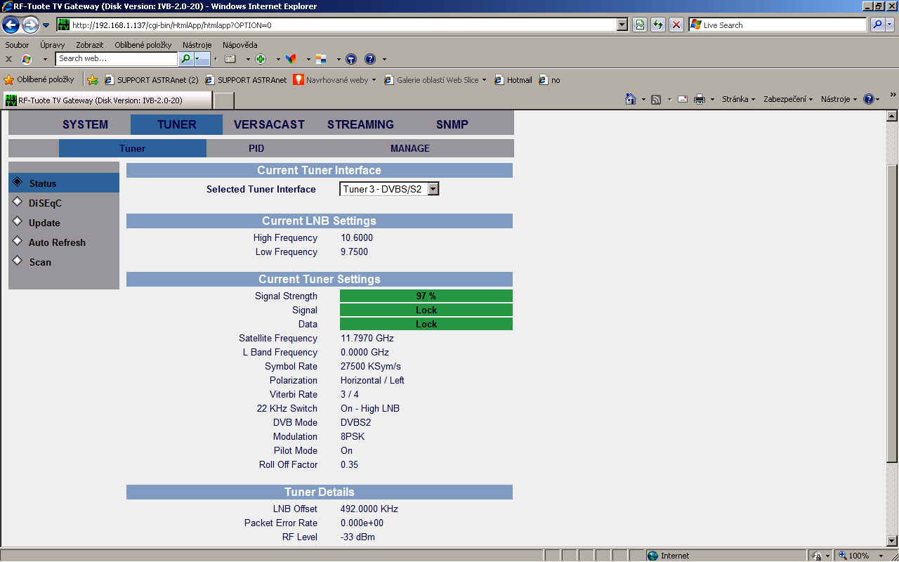 Hlavní stanice TTS – 7CI a TTS – 7CI WiFi