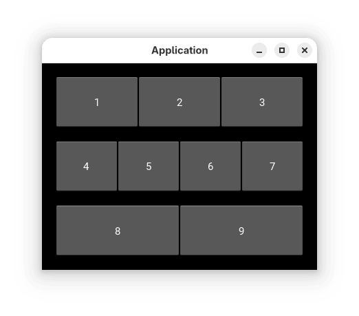 Obrázek 17: Změna parametrů padding a spacing u hlavního kontejneru