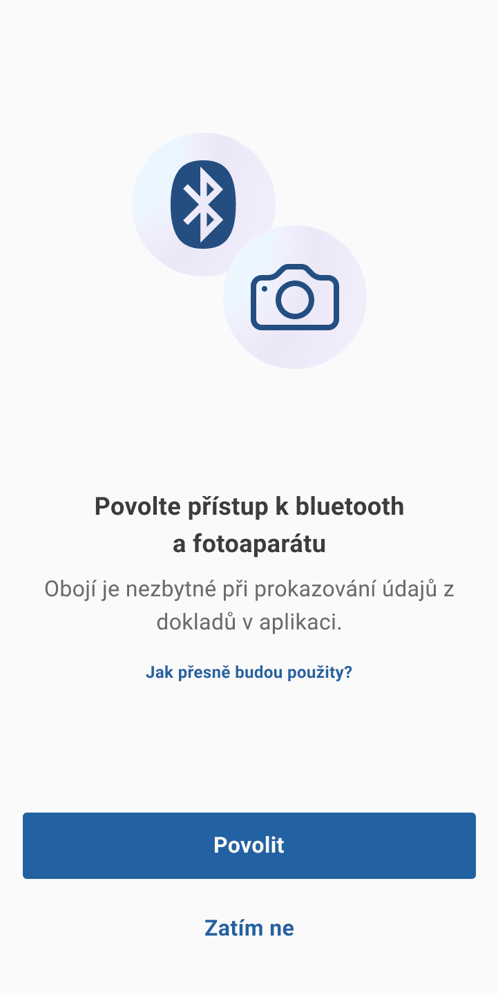 Nastavení aplikace eDoklady
