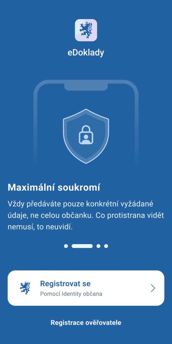 Nastavení aplikace eDoklady