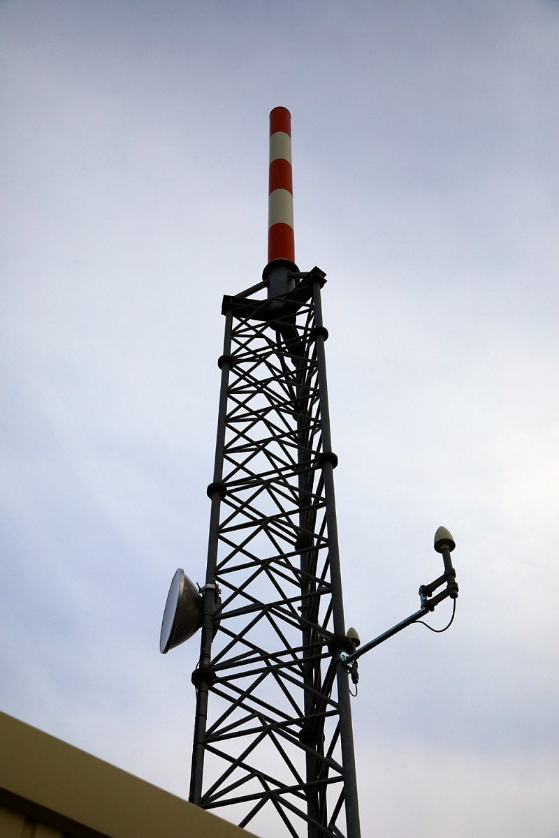 Vysílač Digital Broadcasting na pražské Novodvorské