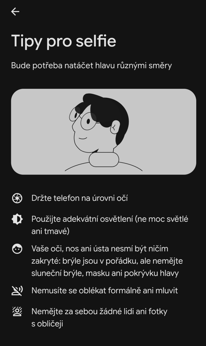 Nastavení detekce podoby na YouTube
