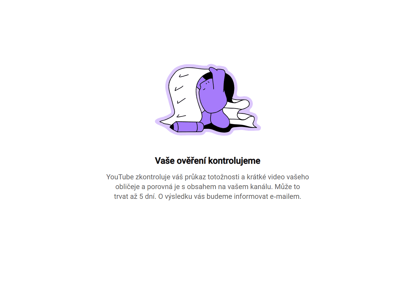 Nastavení detekce podoby na YouTube
