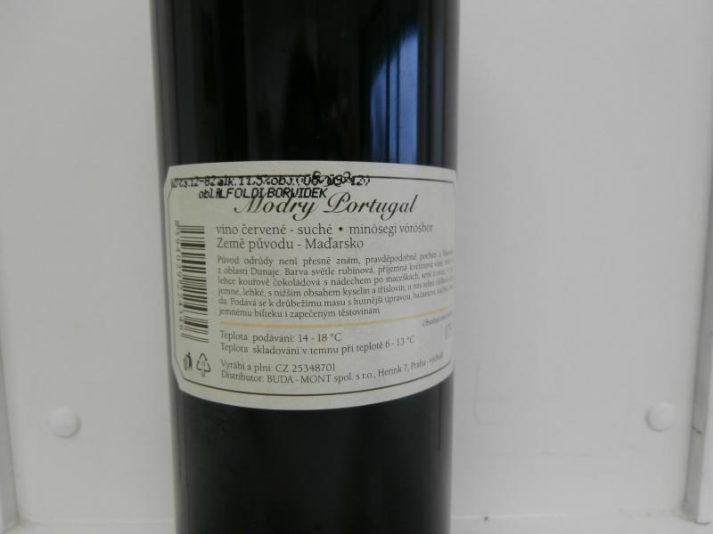 Modrý Portugal: oxidativní chuť a vůně