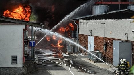 Náhledový obrázek - Požár Severochemy napáchal škody za sto milionů