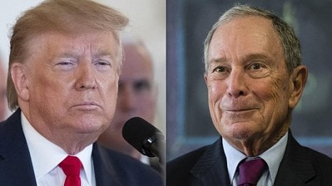 Náhledový obrázek - Šedesát vteřin v televizi za deset milionů dolarů. Trump a Bloomberg se utkají při Super Bowlu