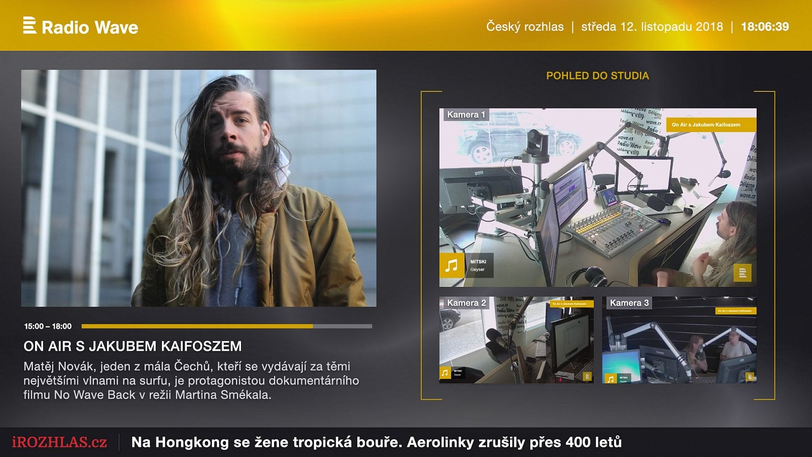 Vizuální rádio Wave nově u O2 TV