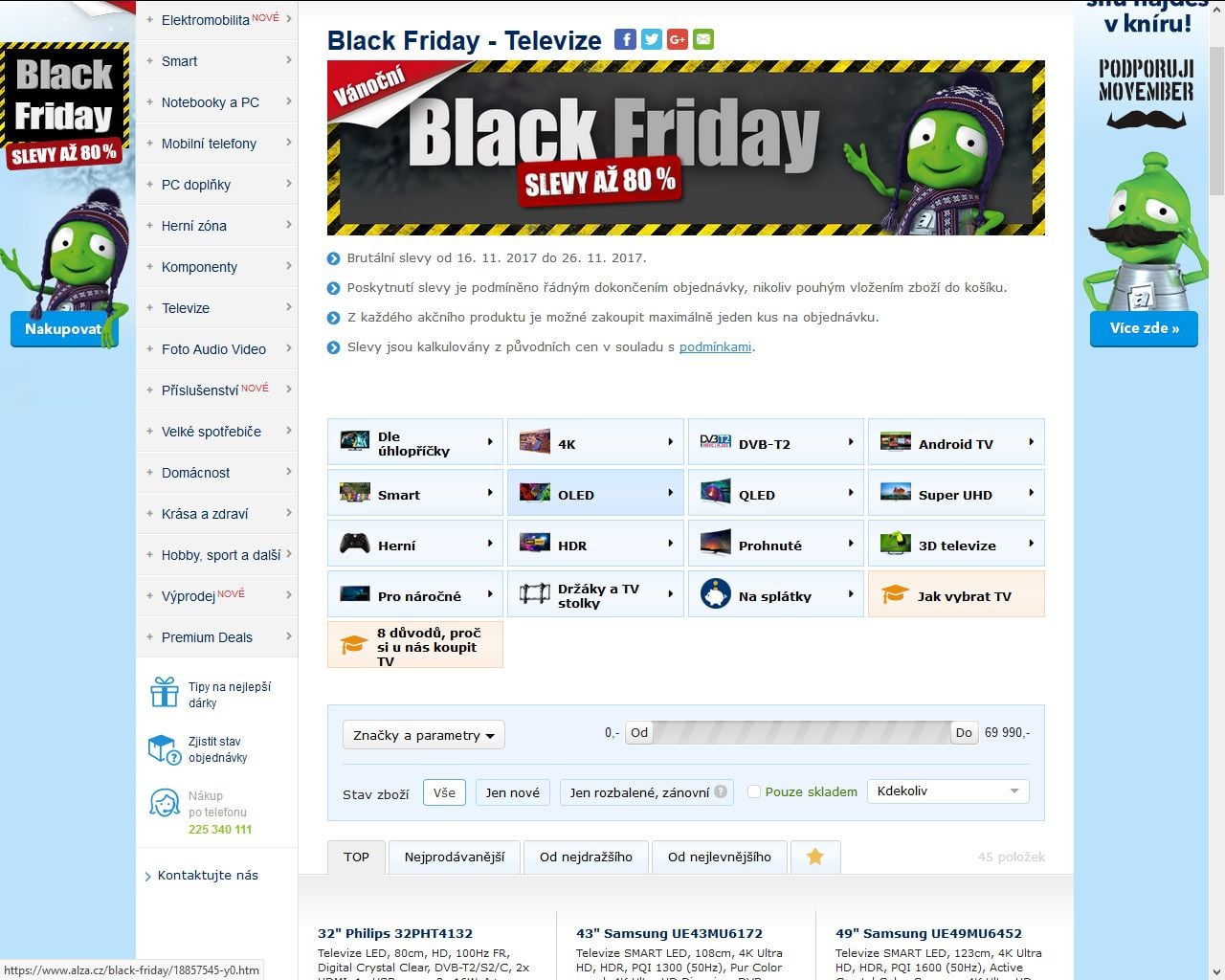 Alza - Black Friday 2017