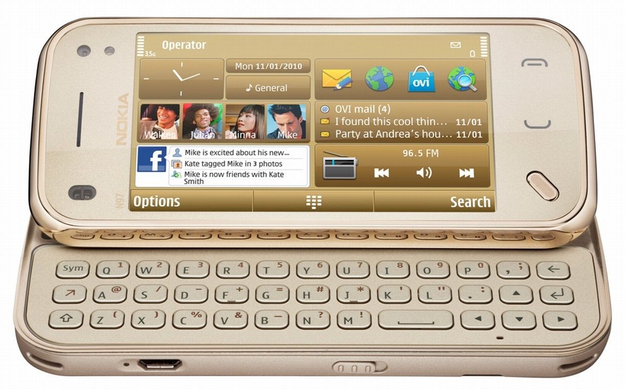 Nokia N97 Mini Gold