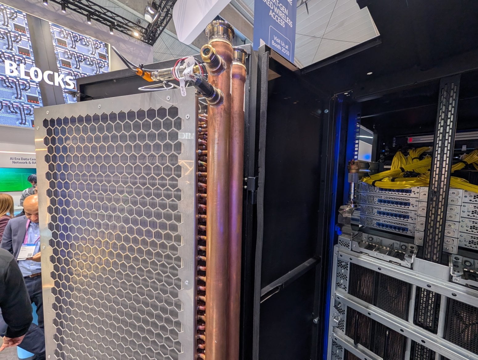 AI rack a servery Supermicro Nvidia GB300 NVL72