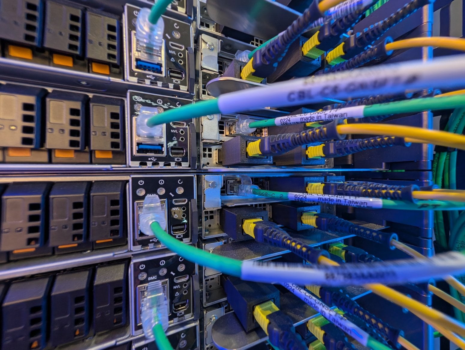 AI rack a servery Supermicro Nvidia GB300 NVL72