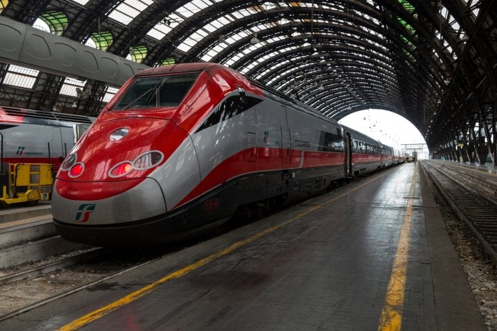 Italský vysokorychlostní vlak Frecciarossa