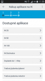 Nákup slevové aplikace In 25.
