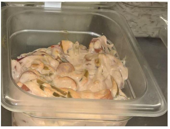 Výrobna Andrea Dešková, Jablonec nad Nisou: Ďábelský salát - ve výrobku byla prokázána přítomnost patogenního mikroorganismu Salmonella, který způsobuje onemocnění salmonelózu