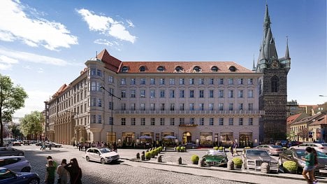 Náhledový obrázek - Cukrovarnický palác se změní na luxusní hotel. Letos zrekonstruovaná budova po více než dvaceti letech opět ožije