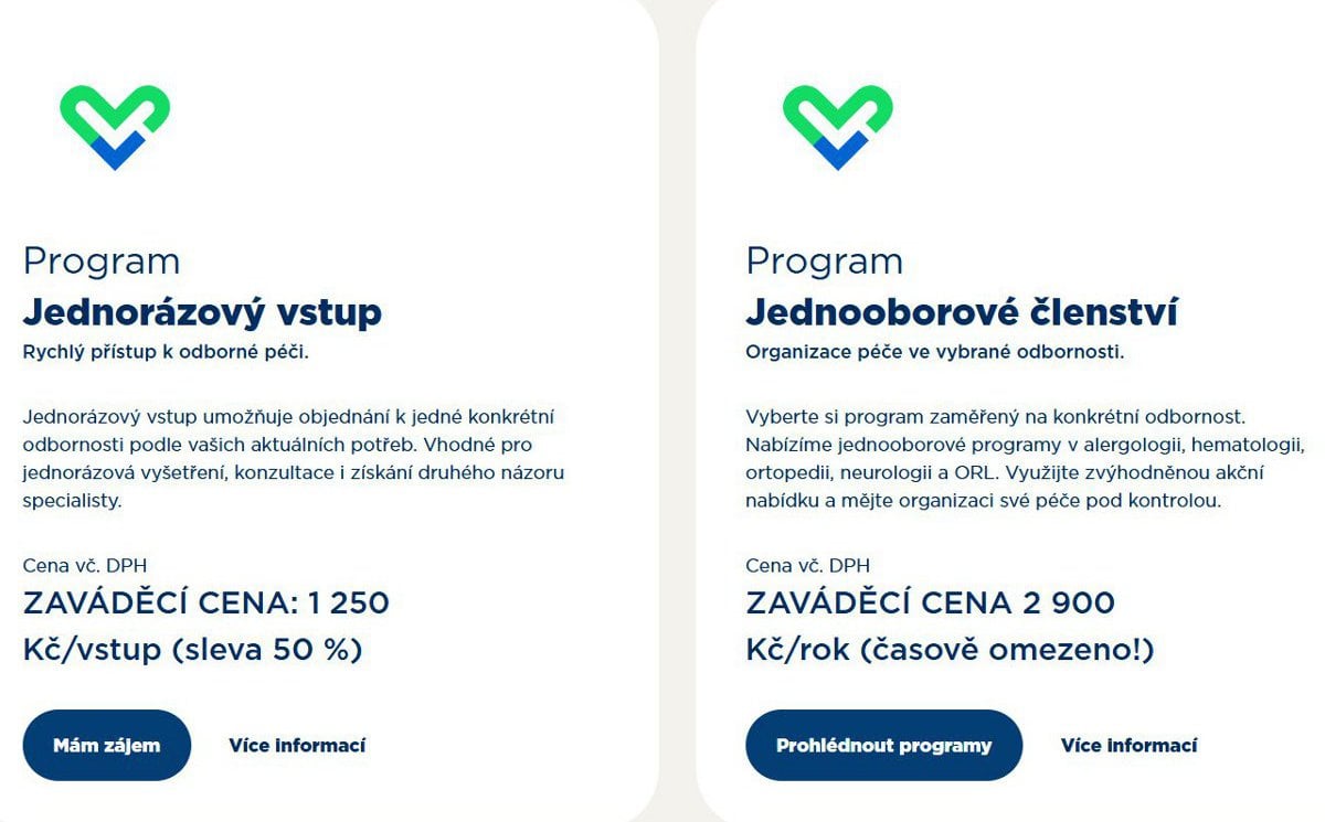Ceník Polikliniky Florenc