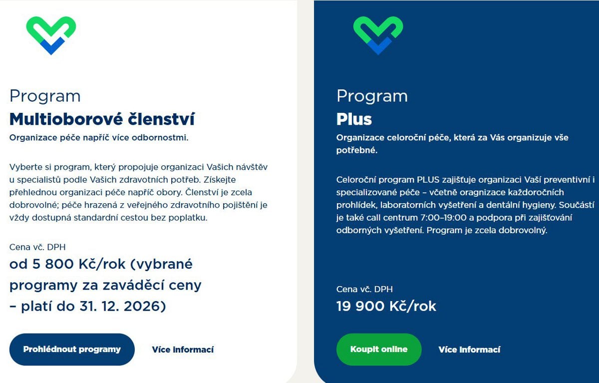 Ceník Polikliniky Florenc