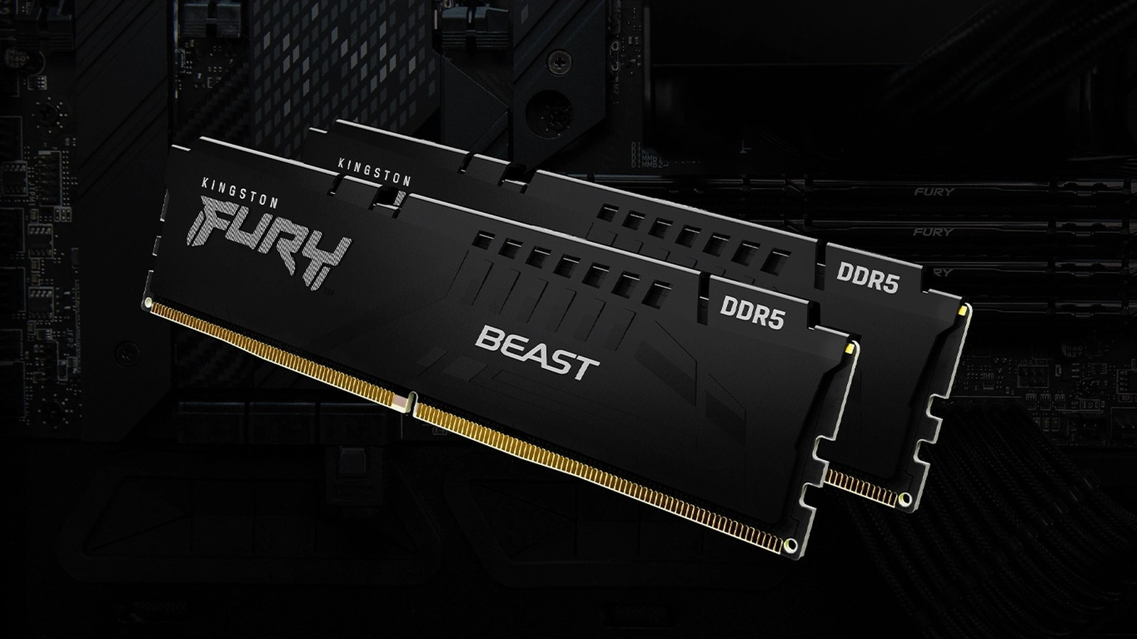 Paměti DDR5 Kingston Fury Beast