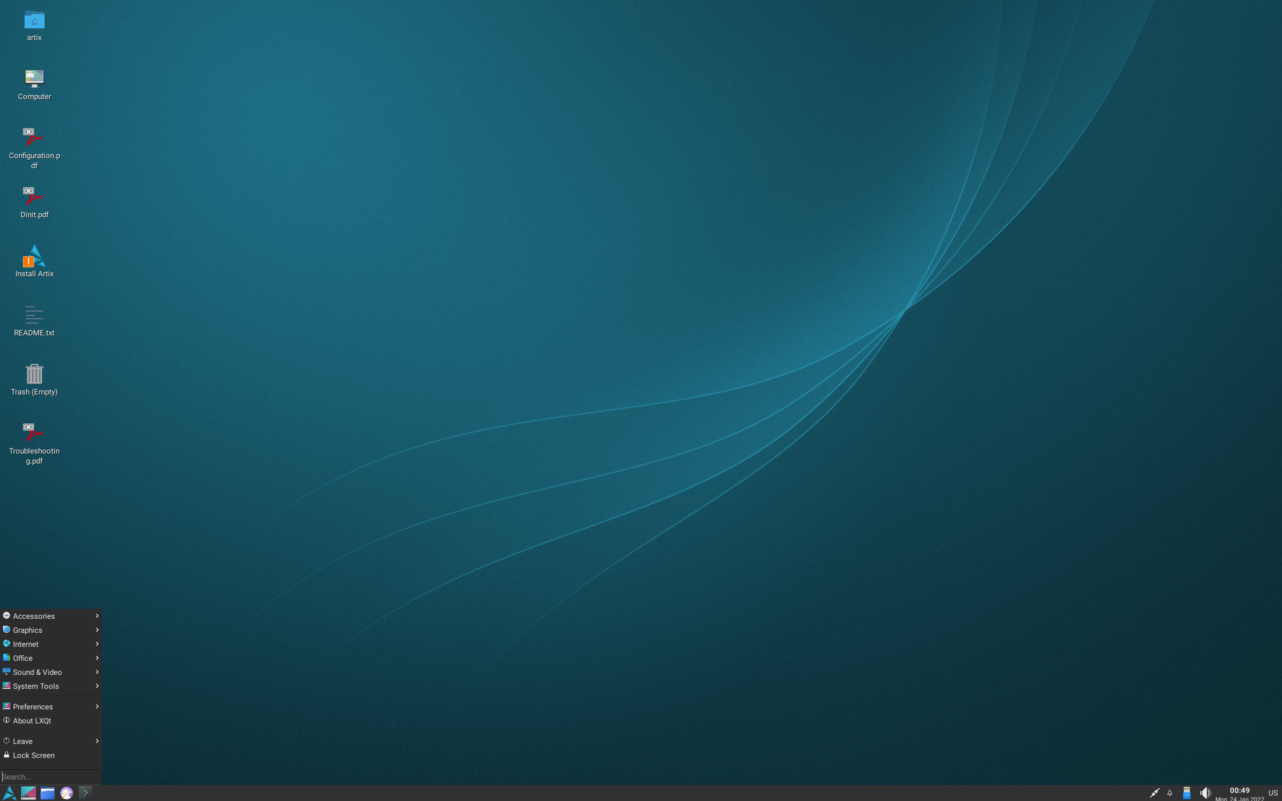 Artix Linux 20220121