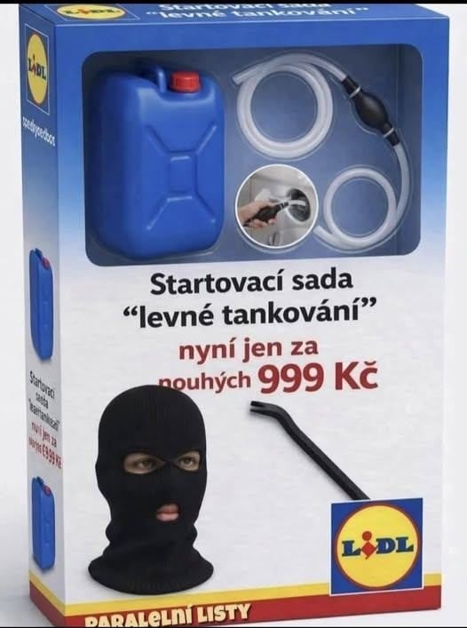 Ceny pohonných hmot terčem vtipů. Zasmějte se i vy
