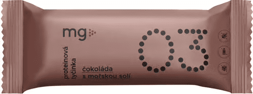 MG Proteinová tyčinka 03 Čokoláda s mořskou solí obsahovala ze všech testovaných výrobků nejmenší podíl bílkovin