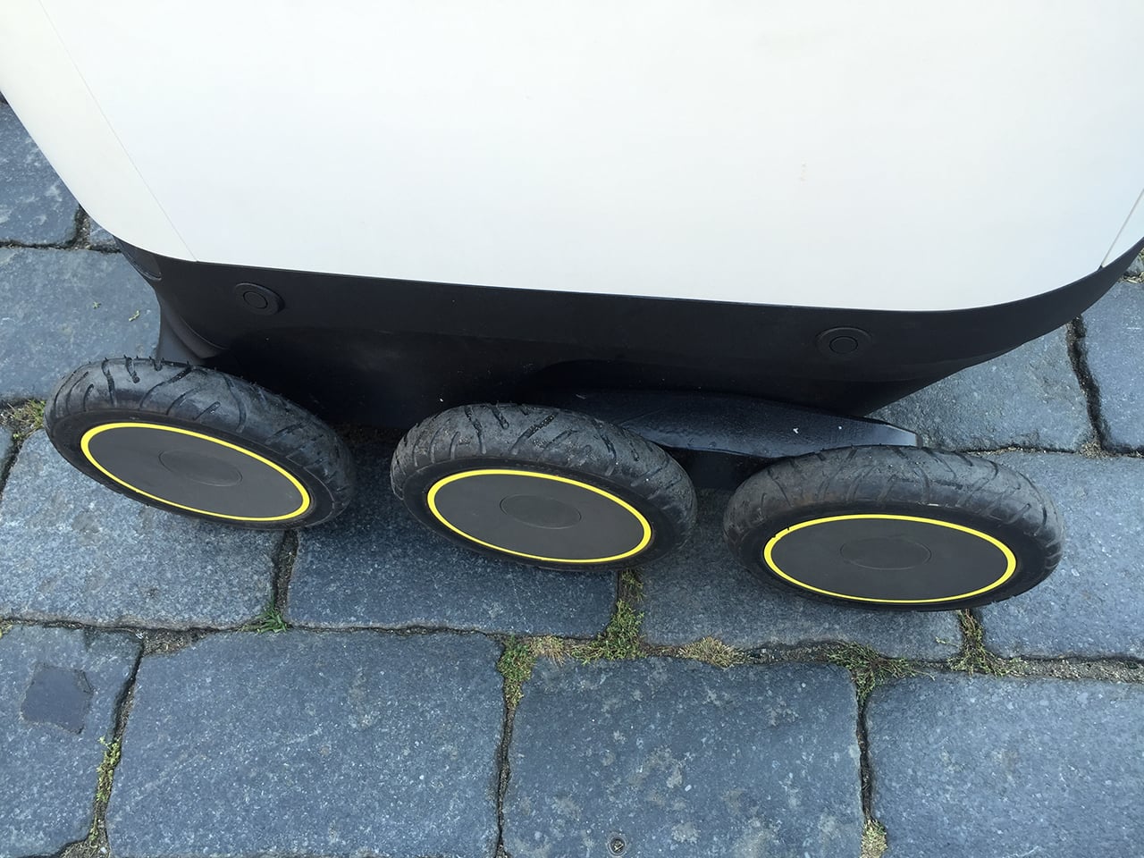 Autonomní vozítka Starship Technologies v Praze