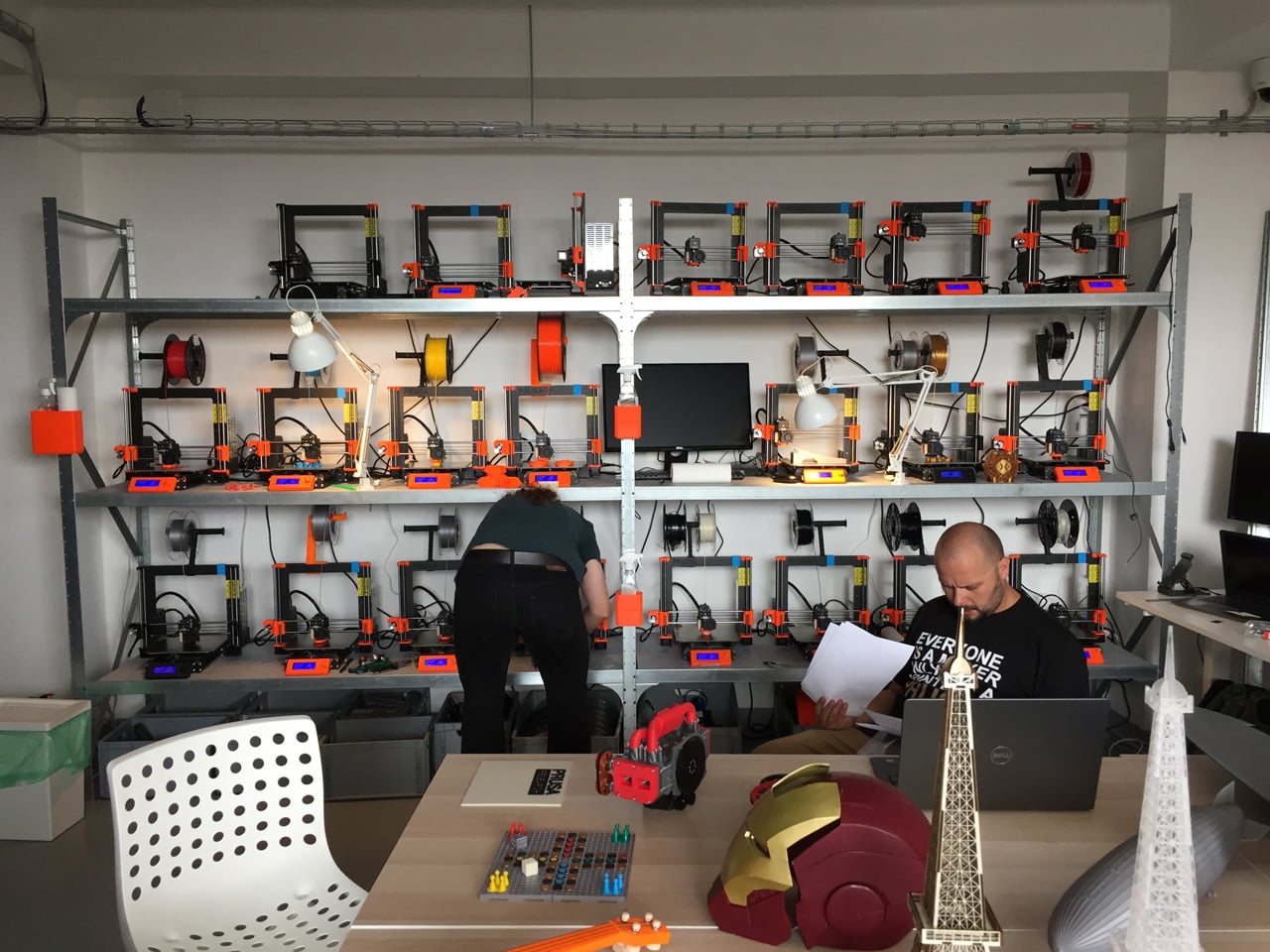 Komunitní dílna PrusaLab od Prusa Research