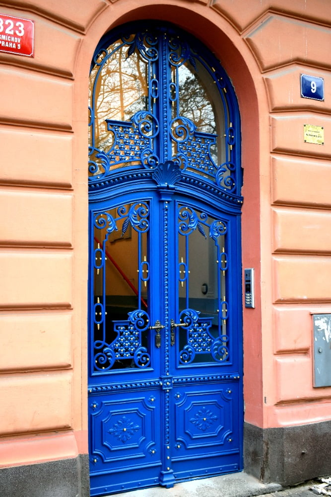 Kované dveře