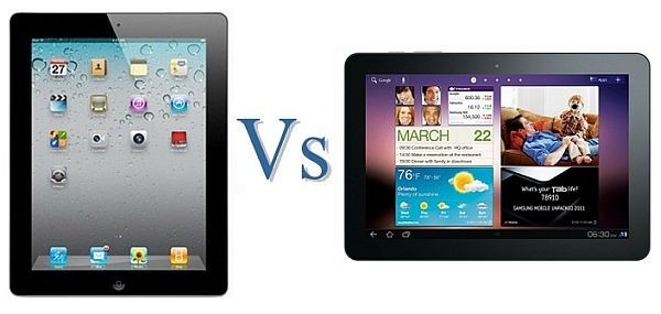 iPad vs Galaxy Tab