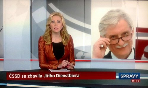 Není Dientsbier jako Dientsbier. Slovenská televize si spletla syna s otcem.