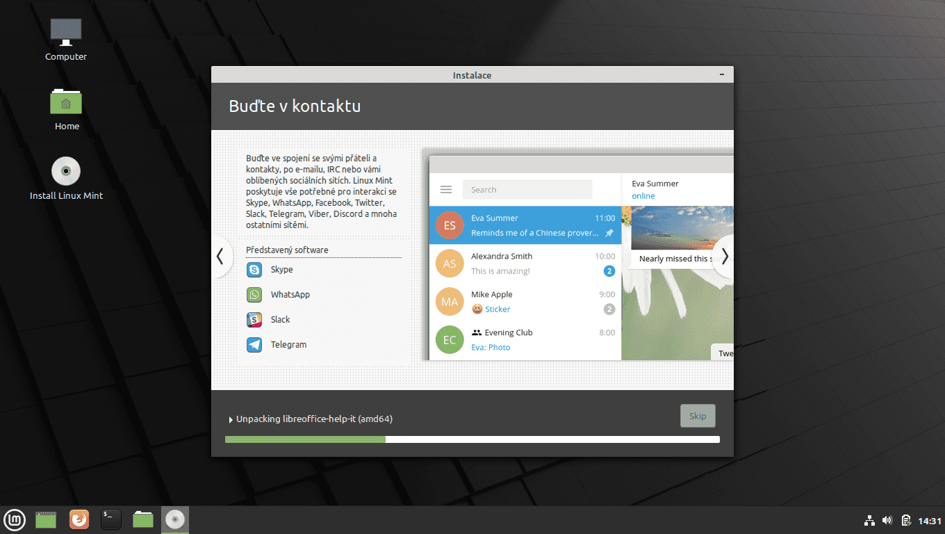 Linux Mint 20 „Ulyana“ Cinnamon