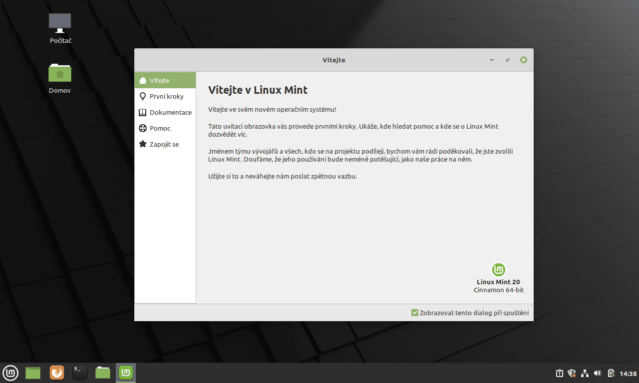 Linux Mint 20 „Ulyana“ Cinnamon