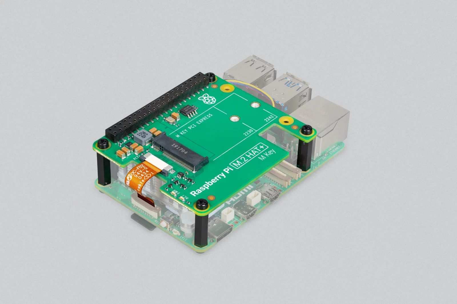 Raspberry Pi 5 M.2 HAT+