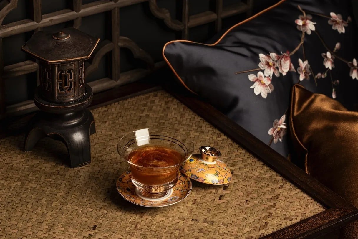 Nápoj s názvem Death and taxes od The Cocktail Hackera