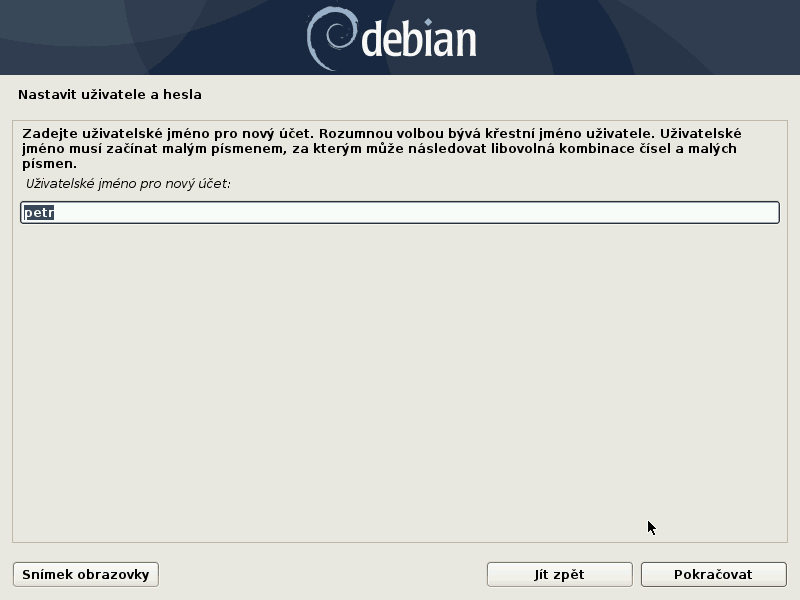 Debian 10 Buster instalace